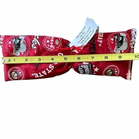 OSU Red Buckeyes Rice filled Neck Relief Pillow - Picture 3 of 5